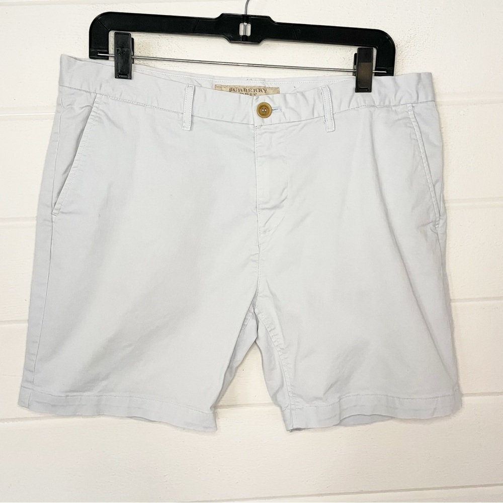Burberry Light Blue Men's Shorts Size 33
